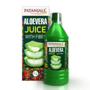 Patanjali Aloe Vera Juice with Fiber: Natural Digestive