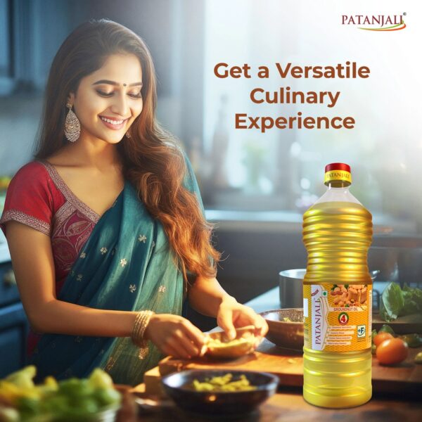 Patanjali Virgin Groundnut Oil: NutriFresh Goodness - Image 3