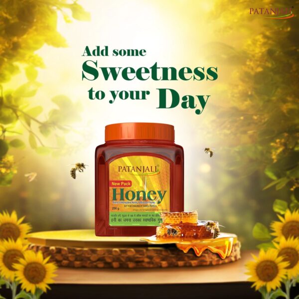 Patanjali Pure Honey: Nature's Golden Sweetness - Image 5