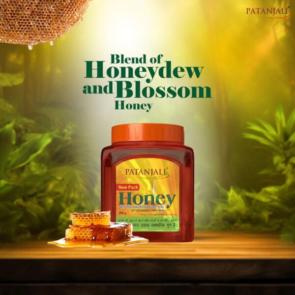 Patanjali Pure Honey: Nature's Golden Sweetness - Image 4