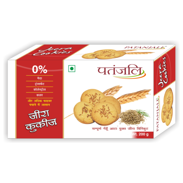 Patanjali jeera cookies 200g pack