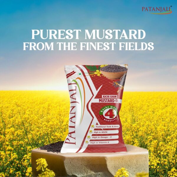 Patanjali Kachi Ghani Mustard Oil: Your Culinary Secret - Image 2