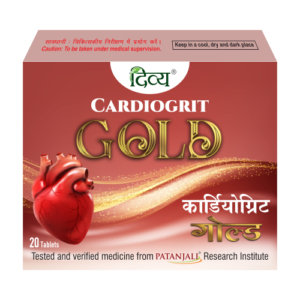 patanjali divya cardiogrit gold tablet 20 pack