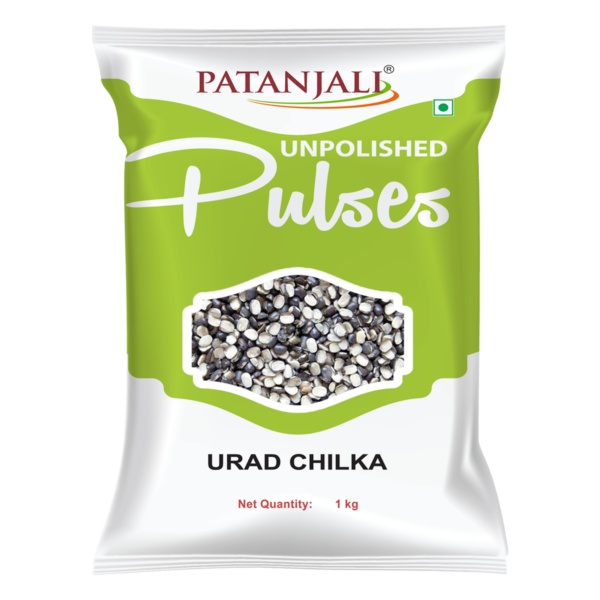 Patanjali Unpolished Urad Chilka Dal : Nutrient-Packed!