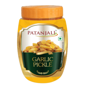 PATANJALI GARLIC PICKLE: Pure Wellness in Every Bite