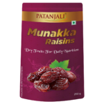 PATANJALI MUNAKKA RAISIN: Sweet, Healthy Raisin Delight