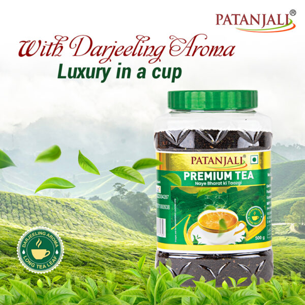 Patanjali Premium Tea- Elevate Your Senses with Pure Bliss